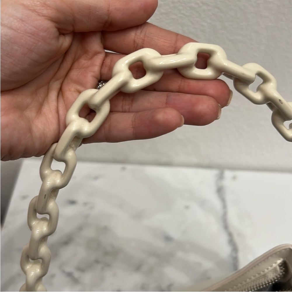 White chain handle bag - Picture 4 of 5